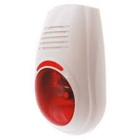 Sirène d'extérieur sans fil pour alarme 433 ou 868 MHz